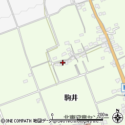 山梨県韮崎市藤井町駒井2271周辺の地図