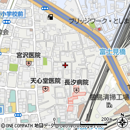 東京都豊島区池袋1丁目10-6周辺の地図
