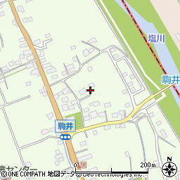 山梨県韮崎市藤井町駒井2847-5周辺の地図