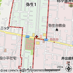 菊地商店周辺の地図
