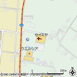 株式会社セイミヤ　成田芝山店周辺の地図