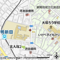 リパーク西巣鴨１丁目駐車場周辺の地図