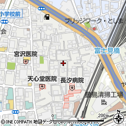 東京都豊島区池袋1丁目10-7周辺の地図