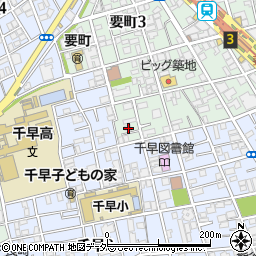 東京都豊島区要町3丁目6-17周辺の地図