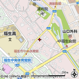 東京都福生市福生434-6周辺の地図