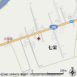 千葉県富里市七栄106-13周辺の地図