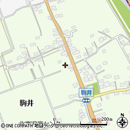 山梨県韮崎市藤井町駒井2583周辺の地図
