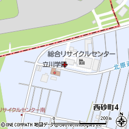 東京都立川市西砂町4丁目78周辺の地図