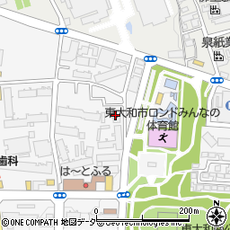 トイレつまり救急車２４東大和桜が丘店周辺の地図