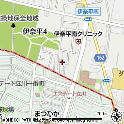 東京都武蔵村山市伊奈平4丁目14-14周辺の地図