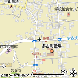 千葉県香取郡多古町多古518周辺の地図