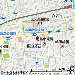 仲屋大須賀寝具店周辺の地図