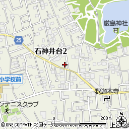 マイ・ハート リハ倶楽部 石神井公園周辺の地図