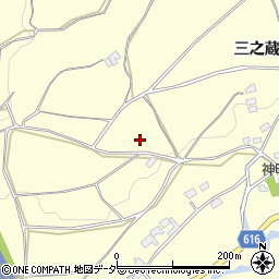 山梨県韮崎市穂坂町三之蔵2826周辺の地図