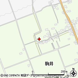 山梨県韮崎市藤井町駒井2241周辺の地図