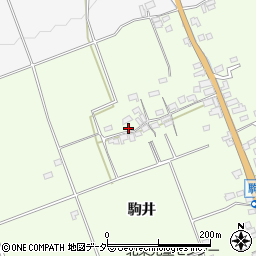 山梨県韮崎市藤井町駒井2273-1周辺の地図