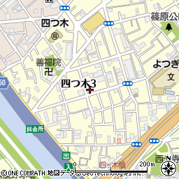 東京都葛飾区四つ木3丁目8-17周辺の地図