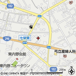 千葉県富里市七栄319-19周辺の地図