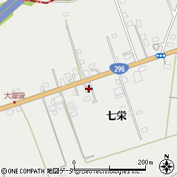 千葉県富里市七栄106-11周辺の地図
