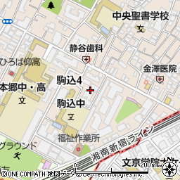 三井住友銀行駒込寮周辺の地図