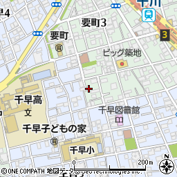 東京都豊島区要町3丁目6-8周辺の地図