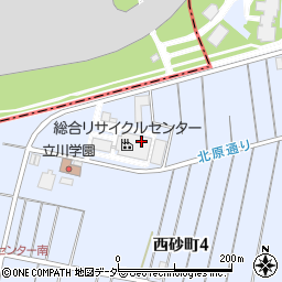 東京都立川市西砂町4丁目81周辺の地図