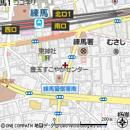 福しん 練馬店周辺の地図