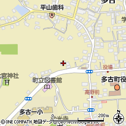 千葉県香取郡多古町多古2585周辺の地図