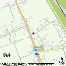 山梨県韮崎市藤井町駒井2806周辺の地図
