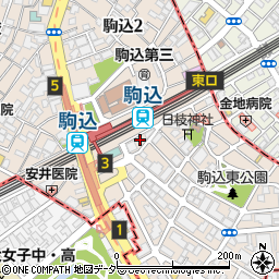 Ａお風呂のトラブル出張サービス・お風呂の生活救急車　駒込・巣鴨・大塚・南大塚・染井・北区・田端・出張受付センター周辺の地図