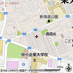 柳沢表具店周辺の地図