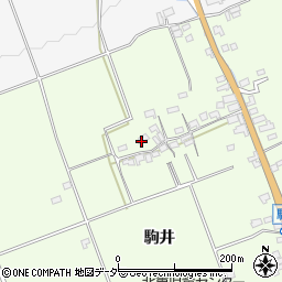 山梨県韮崎市藤井町駒井2273周辺の地図