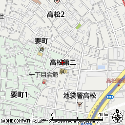 三和クリーニングショップ　高松店周辺の地図