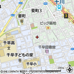 東京都豊島区要町3丁目6-14周辺の地図