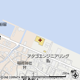 ＨｏｎｄａＣａｒｓ銚子東松本店周辺の地図