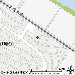 ラプラス江原台周辺の地図