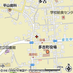 千葉県香取郡多古町多古576周辺の地図