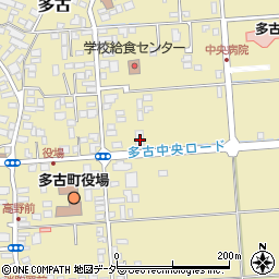 千葉県香取郡多古町多古564周辺の地図