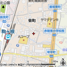 長野県駒ヶ根市東町10-50周辺の地図