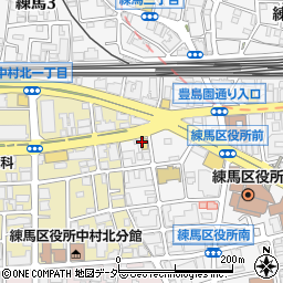 ローソン練馬豊玉北六丁目店周辺の地図