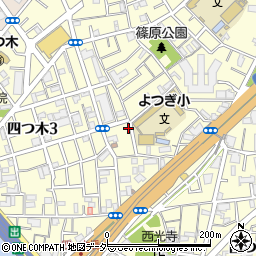 東京都葛飾区四つ木4丁目2-8周辺の地図