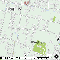 長野県駒ヶ根市赤穂北割一区2815-10周辺の地図