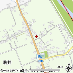 山梨県韮崎市藤井町駒井2806-1周辺の地図