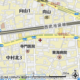 ジャパンケア中村橋周辺の地図