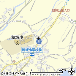 山梨県警察本部　韮崎警察署穂坂警察官駐在所周辺の地図