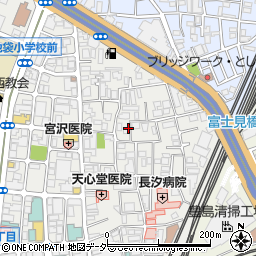 〒170-0014 東京都豊島区池袋１丁目の地図