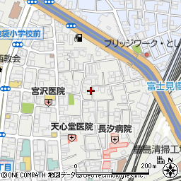 東京都豊島区池袋1丁目周辺の地図