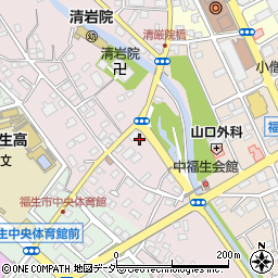東京都福生市福生454-1周辺の地図