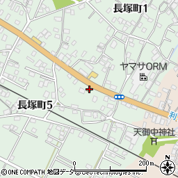 すき家銚子店周辺の地図