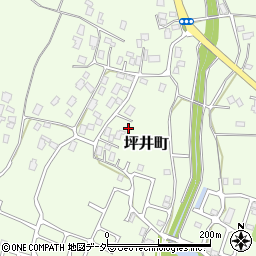千葉県船橋市坪井町周辺の地図